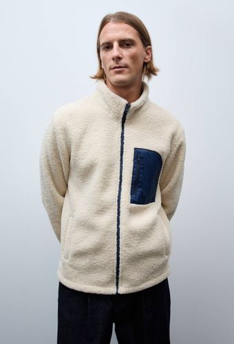 Veste sherpa manches longues zippée - MONOPRIX - Modalova