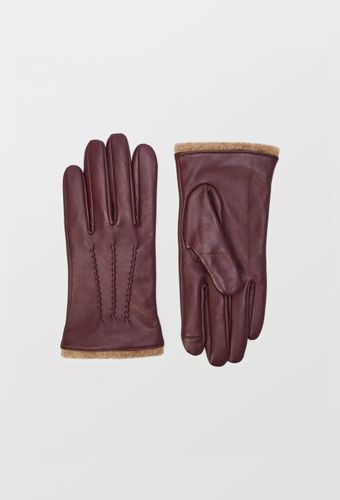 Gants tactiles en cuir - MONOPRIX PREMIUM - Modalova