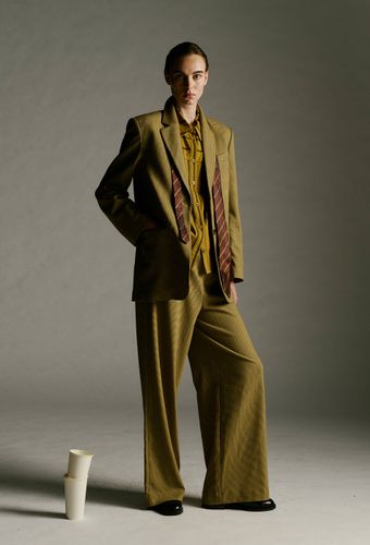 Pantalon tailleur large - MONOPRIX - Modalova