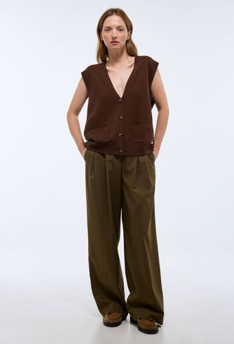 Pantalon tailleur large - MONOPRIX - Modalova