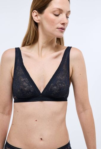 Soutien-gorge triangle foulard VALENTINA en dentelle - MONOPRIX - Modalova