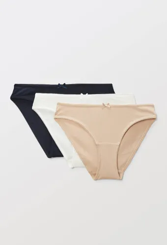 Lot de 3 culottes en coton BIO GOTS - MONOPRIX - Modalova