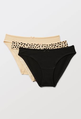 Lot de 3 culottes en coton BIO GOTS imprimées - MONOPRIX - Modalova