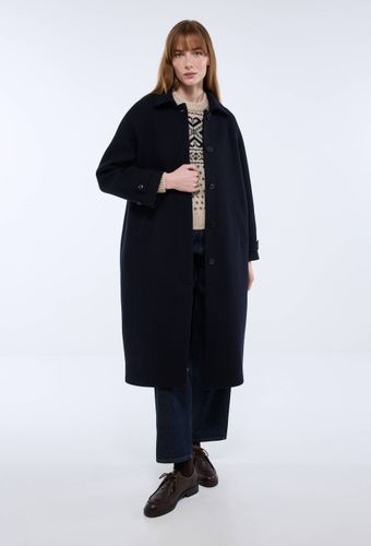 Manteau long uni contenant de la laine - MONOPRIX PREMIUM - Modalova