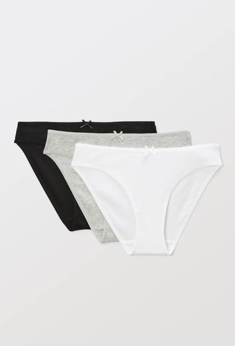 Lot de 3 culottes côtelées en coton BIO GOTS - MONOPRIX - Modalova