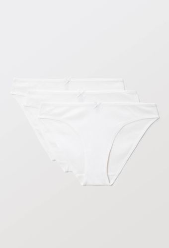 Lot de 3 culottes côtelées en coton BIO GOTS - MONOPRIX - Modalova