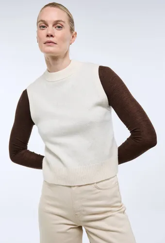 Pull sans manches en laine - MONOPRIX PREMIUM - Modalova