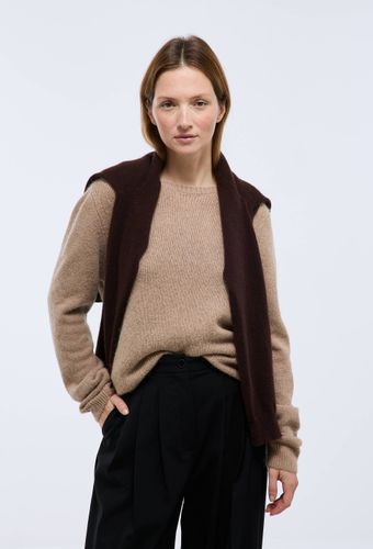 Pull col bateau uni contenant de l'alpaga - MONOPRIX PREMIUM - Modalova