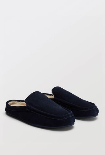Chaussons en cuir fourrés - MONOPRIX - Modalova