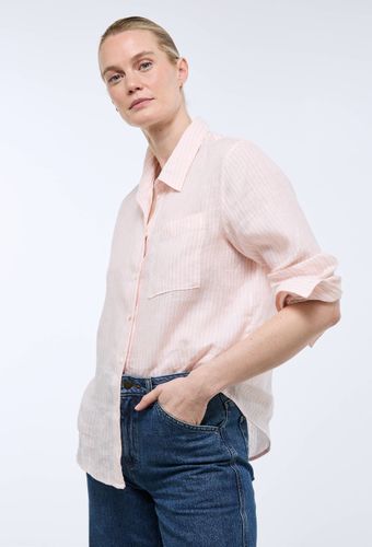 Chemise manches longues rayée en lin - MONOPRIX PREMIUM - Modalova