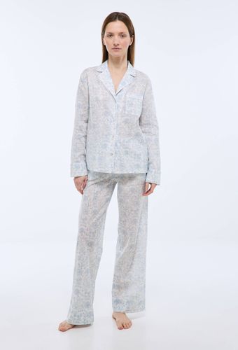 Pyjama imprimé à manches longues en plumetis de coton BIO GOTS - MONOPRIX - Modalova