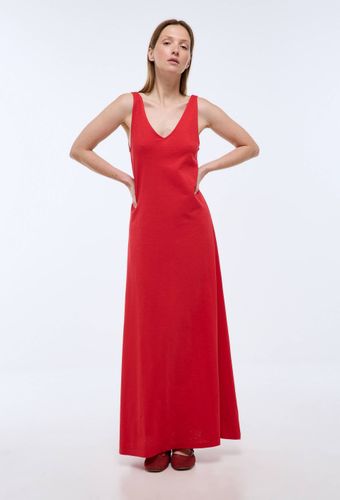 Robe longue unie en coton BIO GOTS - MONOPRIX - Modalova