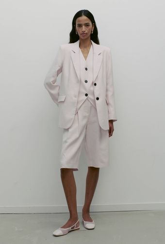 Bermuda uni contenant du coton - MONOPRIX PREMIUM - Modalova