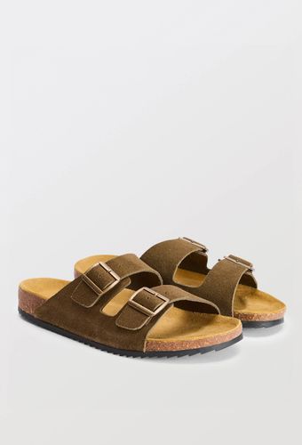Sandales en cuir - MONOPRIX PREMIUM - Modalova