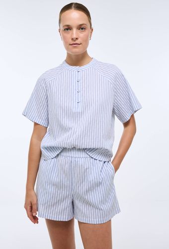 Pyjashort rayé en coton - MONOPRIX - Modalova