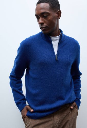 Pull col camionneur en 100% cachemire - MONOPRIX PREMIUM - Modalova