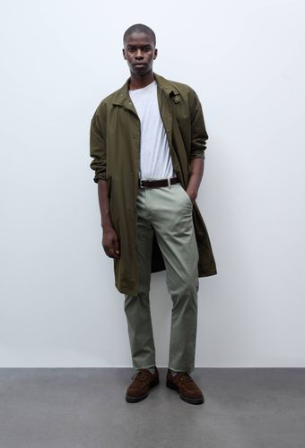 Pantalon chino straight en coton BIO GOTS - MONOPRIX - Modalova