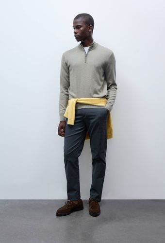 Pantalon chino straight en coton BIO GOTS - MONOPRIX - Modalova