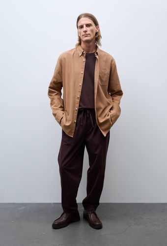 Chemise manches longues en flanelle de coton BIO GOTS - MONOPRIX - Modalova