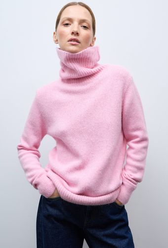 Pull col roulé uni contenant de l'alpaga - MONOPRIX PREMIUM - Modalova