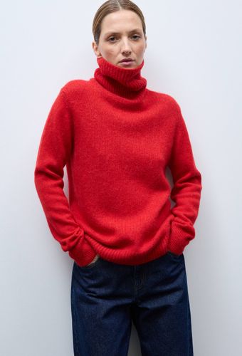 Pull col roulé uni contenant de l'alpaga - MONOPRIX PREMIUM - Modalova
