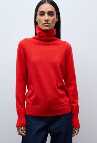 Pull uni col roulé en 100% cachemire - MONOPRIX PREMIUM - Modalova