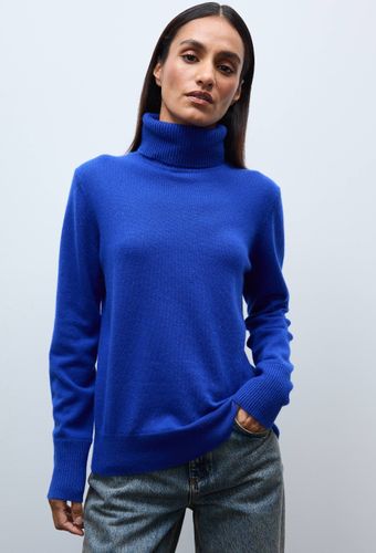 Pull uni col roulé en 100% cachemire - MONOPRIX PREMIUM - Modalova