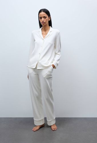 Pyjama uni en modal et coton - MONOPRIX - Modalova