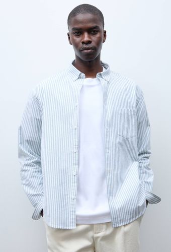Chemise oxford rayée en coton BIO GOTS - MONOPRIX - Modalova