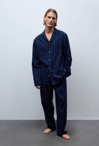 Pyjama manches longues et pantalon en flanelle de coton BIO GOTS - MONOPRIX - Modalova