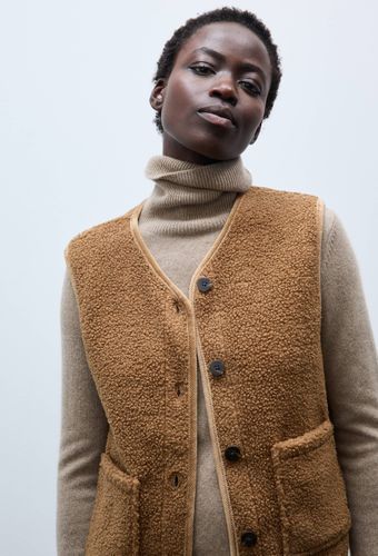 Veste sans manches en sherpa - MONOPRIX - Modalova