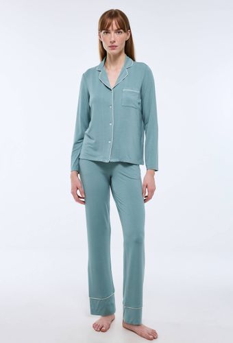 Pyjama fluide à pois en modal - MONOPRIX - Modalova