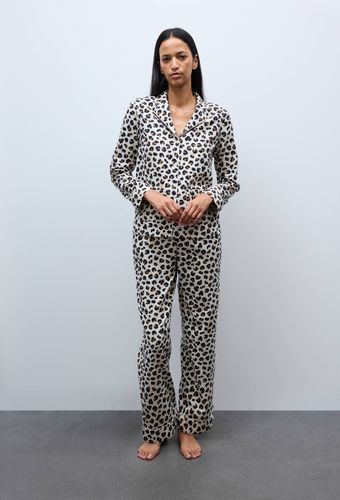 Pyjama imprimé léopard en coton BIO GOTS - MONOPRIX - Modalova