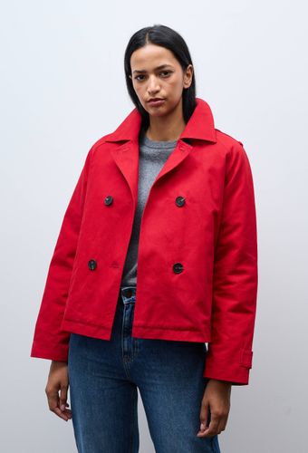 Trench court en coton avec doublure amovible - MONOPRIX - Modalova