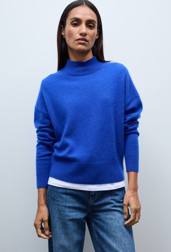 Pull uni court col montant en 100% cachemire - MONOPRIX PREMIUM - Modalova