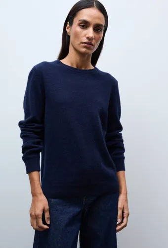Pull uni col rond en 100% cachemire - MONOPRIX PREMIUM - Modalova