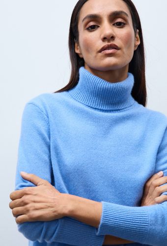 Pull uni col roulé en 100% cachemire - MONOPRIX PREMIUM - Modalova