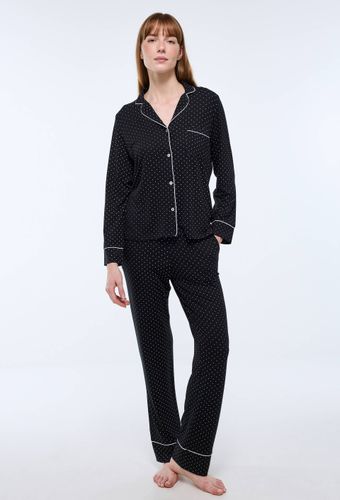 Pyjama fluide à pois - MONOPRIX - Modalova