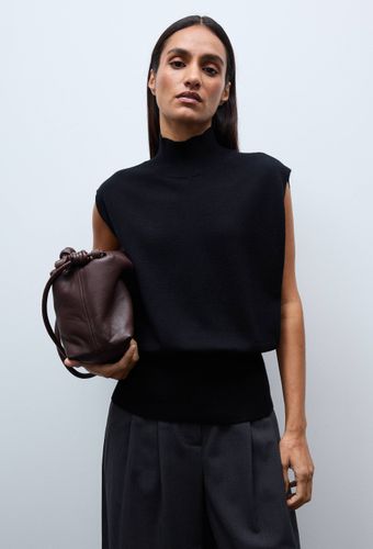 Pull sans manches à col montant - MONOPRIX - Modalova