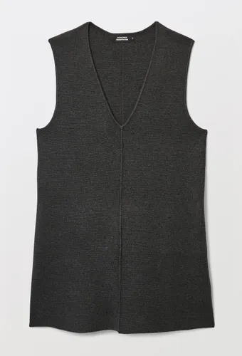 Robe col V courte en maille - MONOPRIX - Modalova