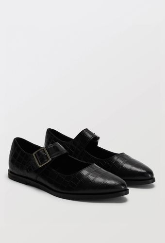 Babies en cuir imitation crocodile - MONOPRIX PREMIUM - Modalova