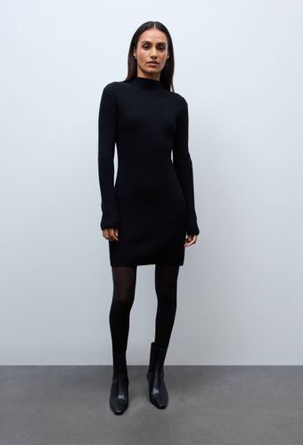 Robe à manches longue en maille côtelé - MONOPRIX - Modalova