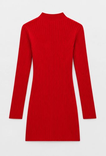 Robe à manches longue en maille côtelé - MONOPRIX - Modalova