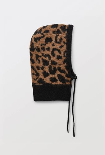 Cagoule imprimée animalier contenant du mohair - MONOPRIX PREMIUM - Modalova