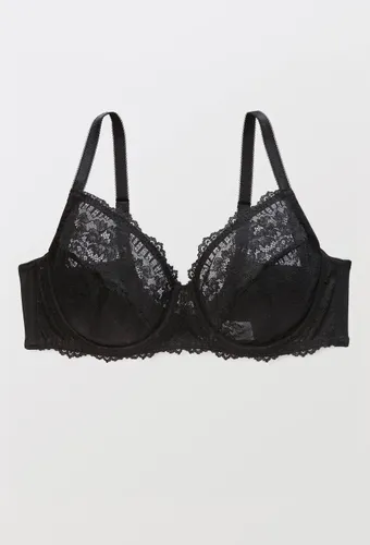 Soutien-gorge corbeille balconnet SUZETTE en dentelle grand maintien - MONOPRIX - Modalova