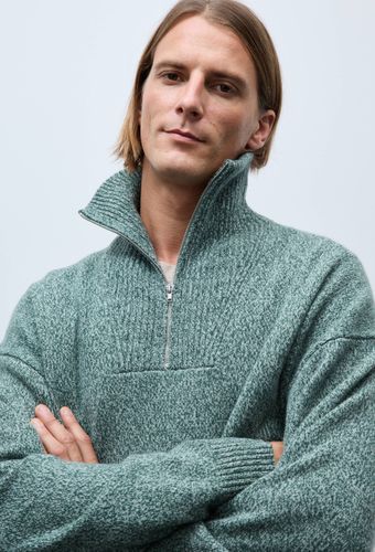 Pull col camionneur en laine - MONOPRIX - Modalova