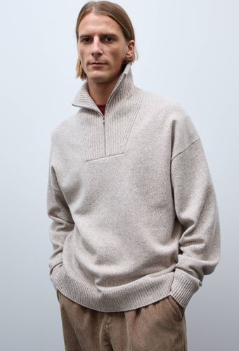 Pull col camionneur en laine - MONOPRIX - Modalova