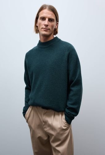 Pull col rond en laine - MONOPRIX - Modalova