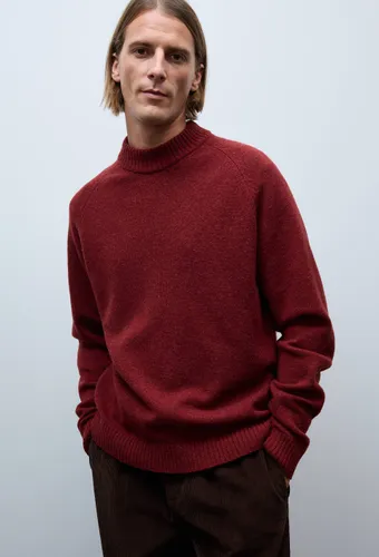 Pull col rond en laine - MONOPRIX - Modalova