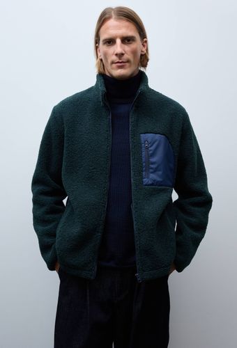 Veste sherpa manches longues zippée - MONOPRIX - Modalova